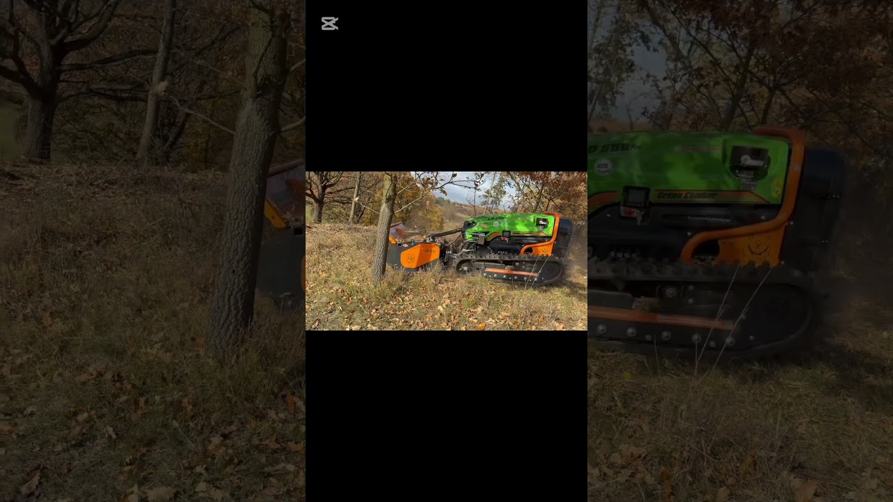 Távirányítású bozótirtás – MDB LV500 Pro • Profi zúzás, sorkezelés