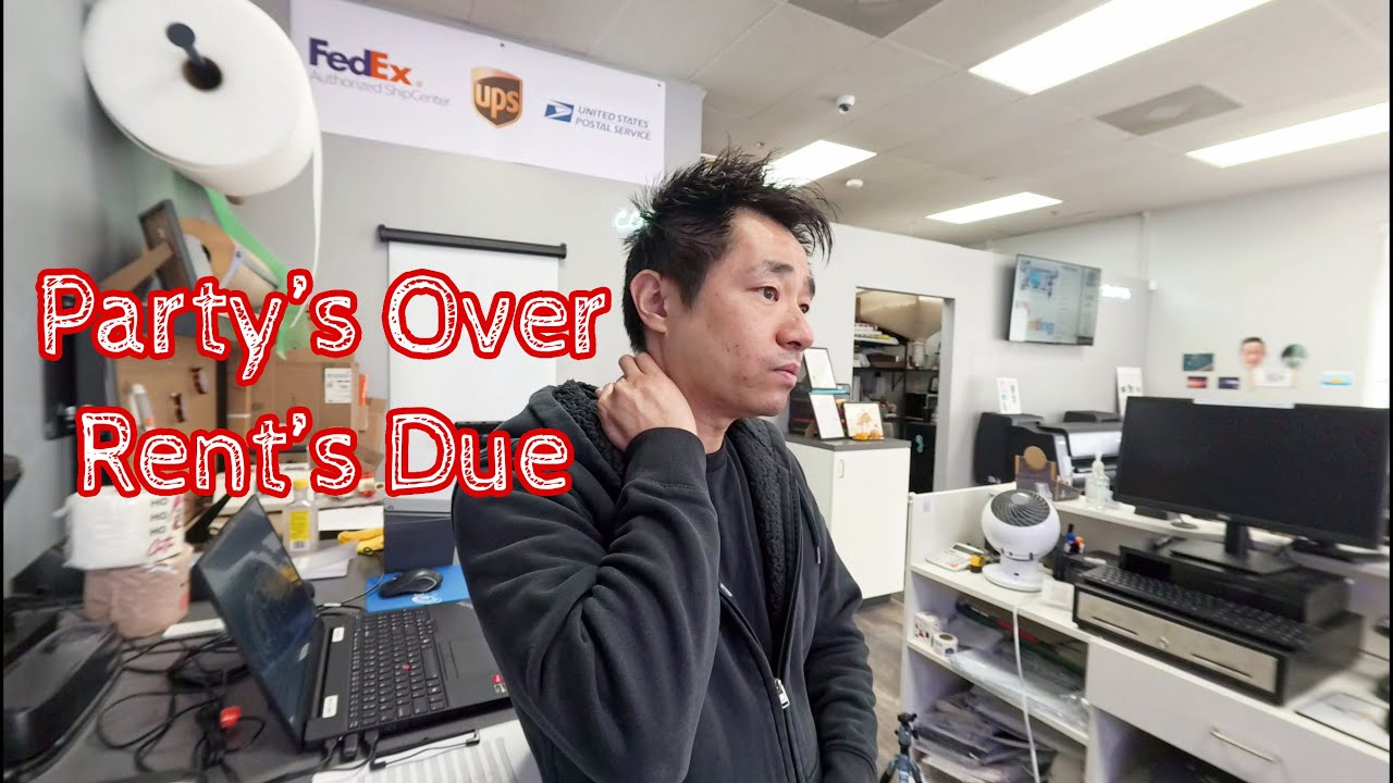 Okay Christmas is over, time to pay the piper, rent’s due! | vlog | a day in a shipping store EP 87