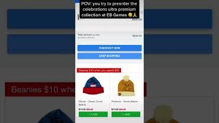 When you preorder a Celebrations Ultra Premium Collection on Eb Games