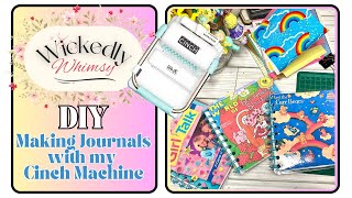 Making Journals with my Cinch Machine