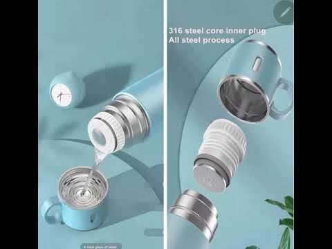 Stainless Steel Vacuum Flask Set