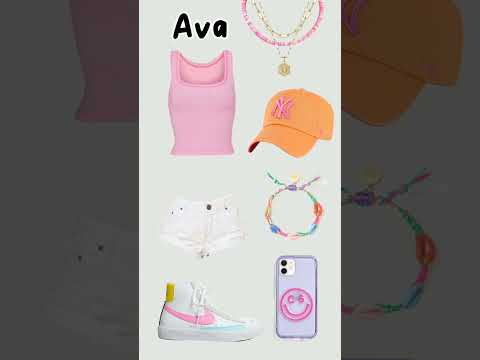 Your name your outfit preppy edition PT 2! Would you wear it? #blowup #preppy #shorts