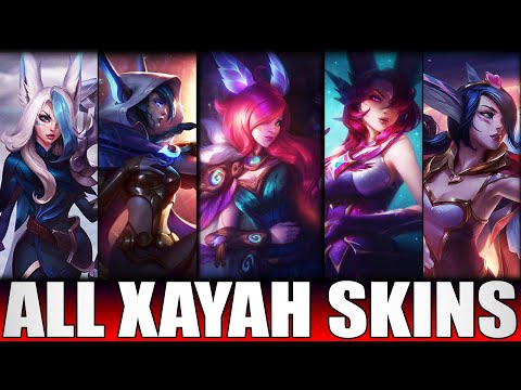 All Xayah Skins Spotlight - Including Elderwood Xayah
