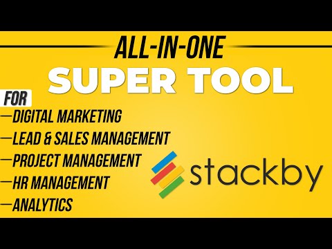 Stackby All In One Super Tool For Managing Projects Team Data HR Marketing Analytics