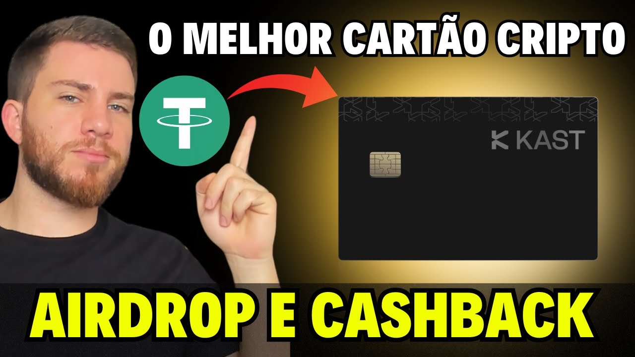 VOCÊ DEVERIA TER ESSE CARTÃO CRIPTO! 6% CASHBACK + AIRDROP GARANTIDO Kast Card