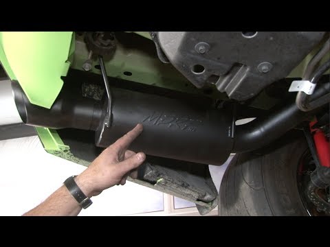 Mustang GT MBRP Aluminized Series 3" Street Cat-Back Exhaust System 2011-2014 Installation