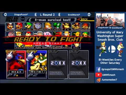 [Bi-Weekly #7] DingusPunch (Falco) vs ErmiWormi (Bowser) SSBM