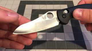 Video: Benchmade 555HG Griptilian Hollow Ground Kniv