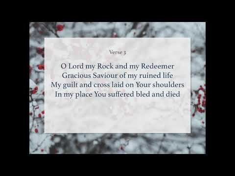 O Lord My Rock And My Redeemer || Instrumental piano hymn || Sing Along with Lyrics