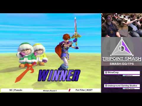 SC | Pseudo (Fox, Roy) vs Pot Filler | N3XT (Ice Climbers) - Tripoint Smash #27 Winner's Bracket