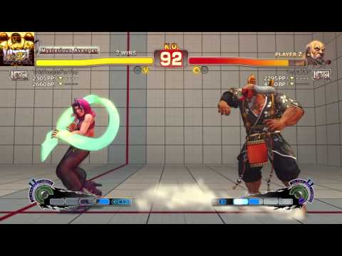 ThisRoseIsForYou (Rose) Vs (inshallah) Gouken - USF4
