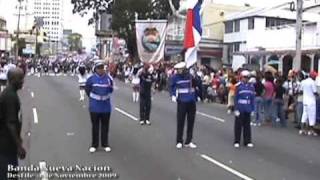 preview picture of video 'Banda Nueva Nación desfile del 4 de Noviembre del 2009'