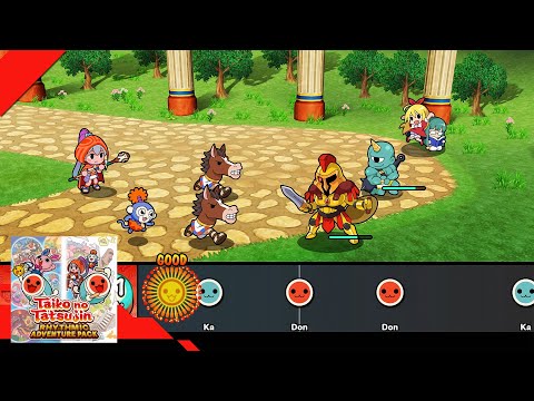Taiko no Tatsujin: Rhythmic Adventure Pack - 65 Minute Playthrough [Switch]