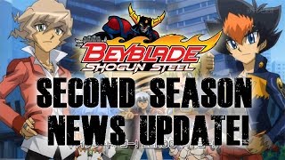 Beyblade Zero-G/Shogun Steel: Second Season Update! Release Date + Old Characters & More [1080p-HD]