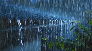Download lagu Gentle Night Rainfall and Thunderstorm Sounds | Rain Sounds for Sleeping, Calming White Noise, ASMR mp3