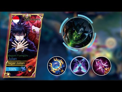 JULIAN VS ARGUS IN EXP LANE AUTO BANTAI!!! BUILD JULIAN TERSAKIT 2023 (wajib dicoba) | MLBB