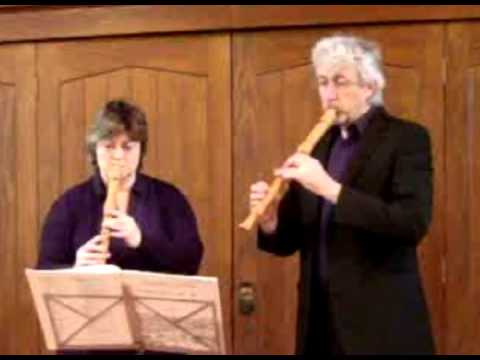 Robert Valentine Duo in C - Peter Wells & Maria Sanger