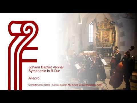 Johann Baptist Vanhal - Symphonie in B Dur - Allegro