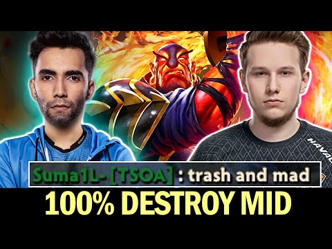How SUMAIL & GPK play Ember Spirit - 100% Mid Destroy