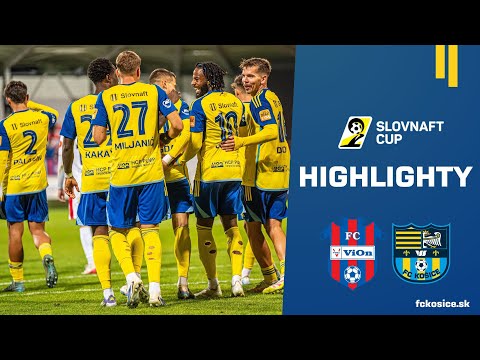 FC Zlate Moravce - FC Košice 2:4 4. kolo Slovnaft cup