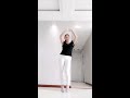Beautiful Sister Fang Dances Square Dance White Tights Are So Beautiful