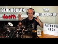 Drum Teacher Reacts: GENE HOGLAN | Death Track Playthrough 'The Philosopher' | (2020 Reaction)