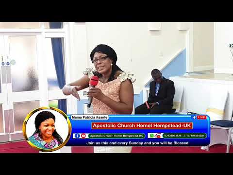 APOSTOLIC CHURCH HEMEL HEMPSTEAD-UK SUNDAY CHURCH SERVICE 14.07.2019