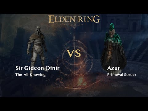 【Battle】Sir Gideon Ofnir vs Azur【NPCs】