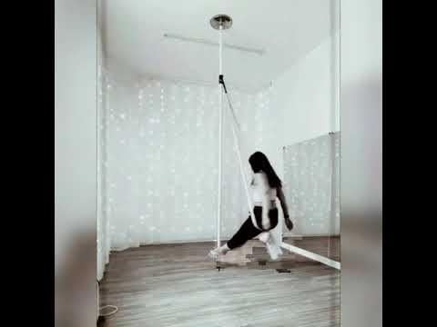 Pole silks training 💪 spin Pole fitness