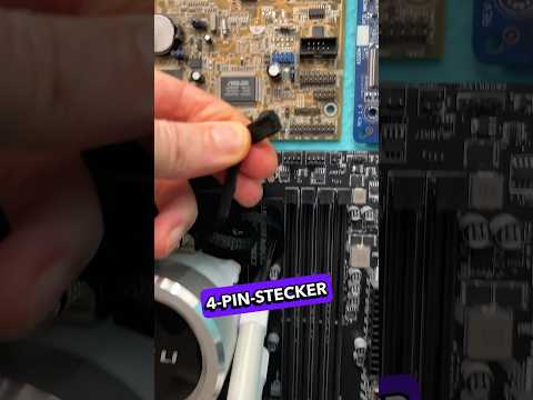 How to connect a 3-pin AIO pump to a 4-pin connector: A simple guide #pctips