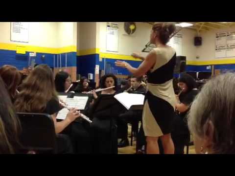 Ms. Wise conducting