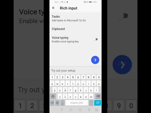 How to enable or disable voice input in Huawei keyboard