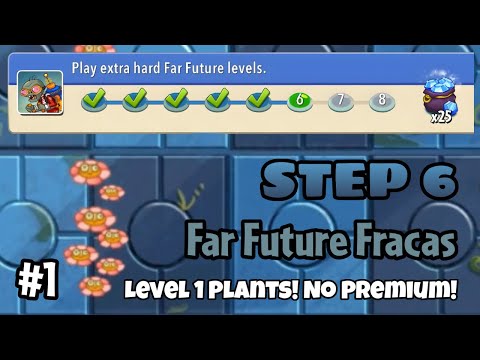Plants vs Zombies 2 | Epic Quest: Far Future Fracas - Step 6
