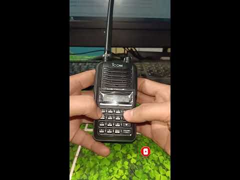 How to program or input frequency for ICOM IC V-86