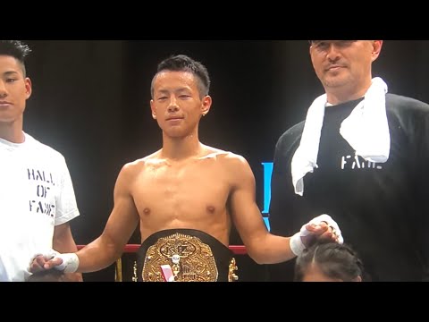 K-1チャンピオン武居由樹VSアマ8冠中垣龍汰郎　白熱スパーリング