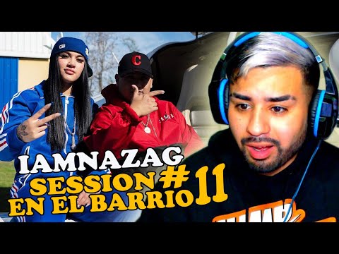 REACCION A GUSTY DJ | @iamnazag - SESSION EN EL BARRIO #11 - por donde pasa esta perra 🐶