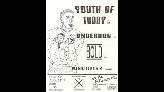 Youth Of Today - Live @ Gilman St, Berkeley, CA Aug 7, 1988 (AUDIO)