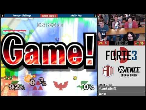 Forte 3 Melee - Hamyojo + JpegImage vs Jake13 + Mojo - Losers Bracket
