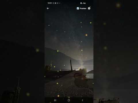 Fireflies Live Wallpaper