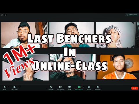 Last Benchers In Online Class | Prasanna Lama |