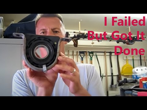 Challenges With Installing a Drive Shaft Center Bearing - Chevy 2500HD Pickup