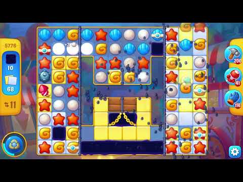 Fishdom 5776 Hard Level - 15 moves - NO BooSTERS