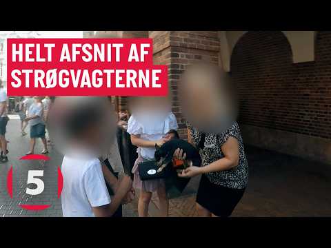 Mor og søn bliver genforenet med hund, de har mistet på strøget | Strøgvagterne | Kanal 5 Danmark