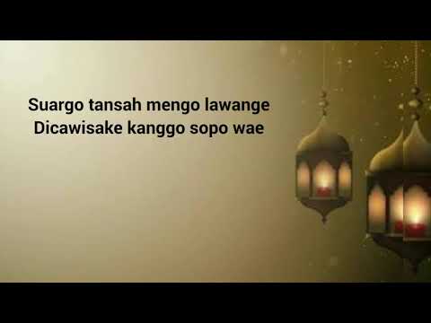 TIKET SUARGO - LIRIK (KH MA'RUF ISLAMUDIN)