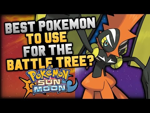 Who Are The Best Pokemon To Use For The Battle Tree In Pokemon Sun And Moon?