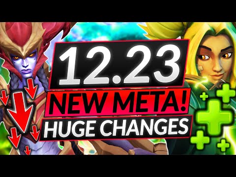 NEW PATCH 12.23 is ACTUALLY BUSTED - HUGE CHAMPION BUFFS and NERFS - LoL Guide