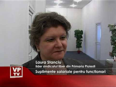 Suplimente salariale pentru functionari