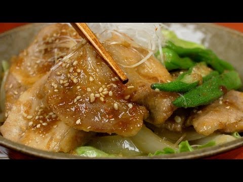 夏のスタミナ豚丼 (Summer Stamina Butadon (Pork Bowl))