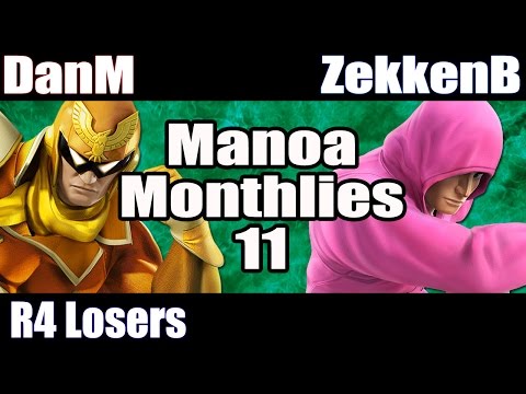 MM11 Singles: SSB Wii U - LR4 - DanM vs ZekkenB