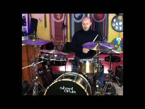 Steeldrum - Cast bronze 6,5x14 and Gong drum 4x18